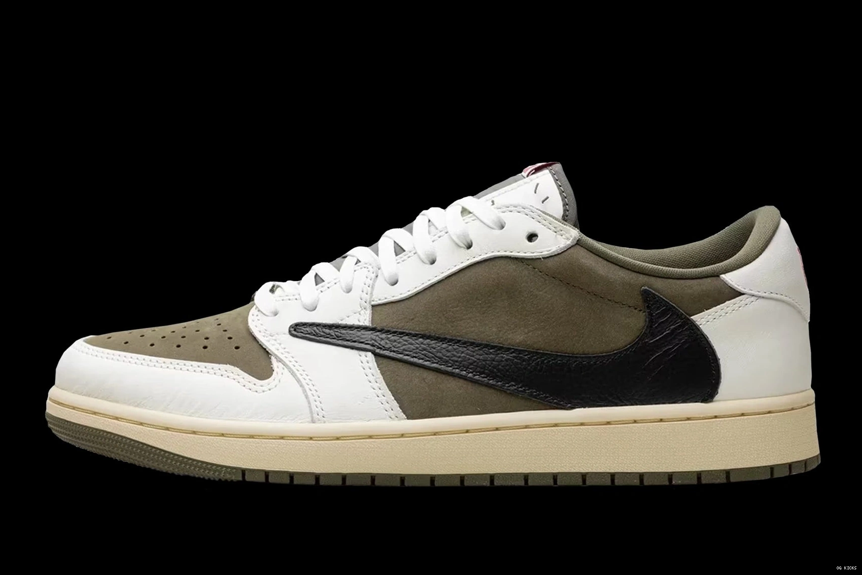 1 Olive Jordan Retro Scott Low OG SP Medium Travis 0821